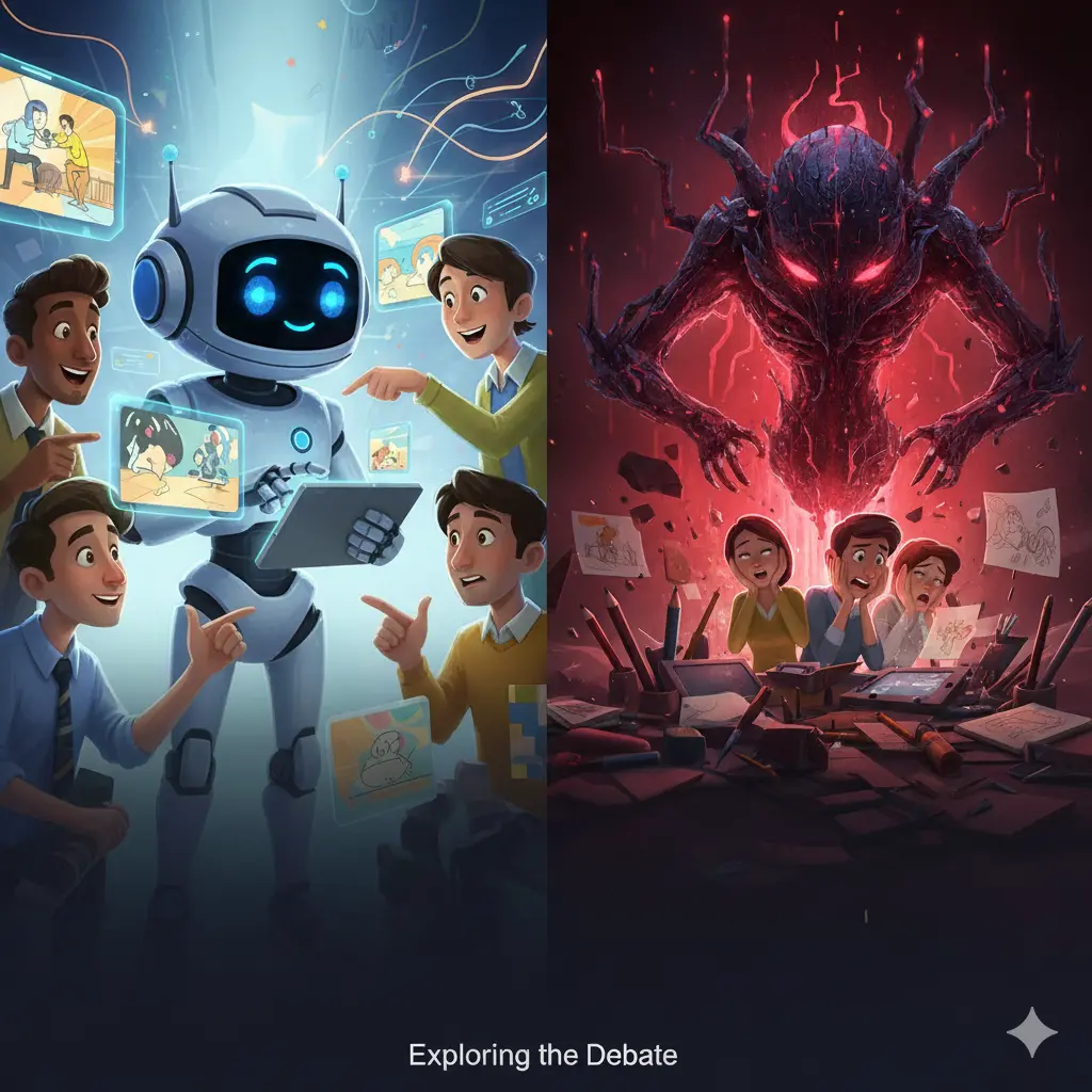 پیش‌بینی جنجالی انیماتورهای ارشد هوش مصنوعی قهرمان جدید صنعت انیمیشن است یا تهدیدی برای خلاقیت؟